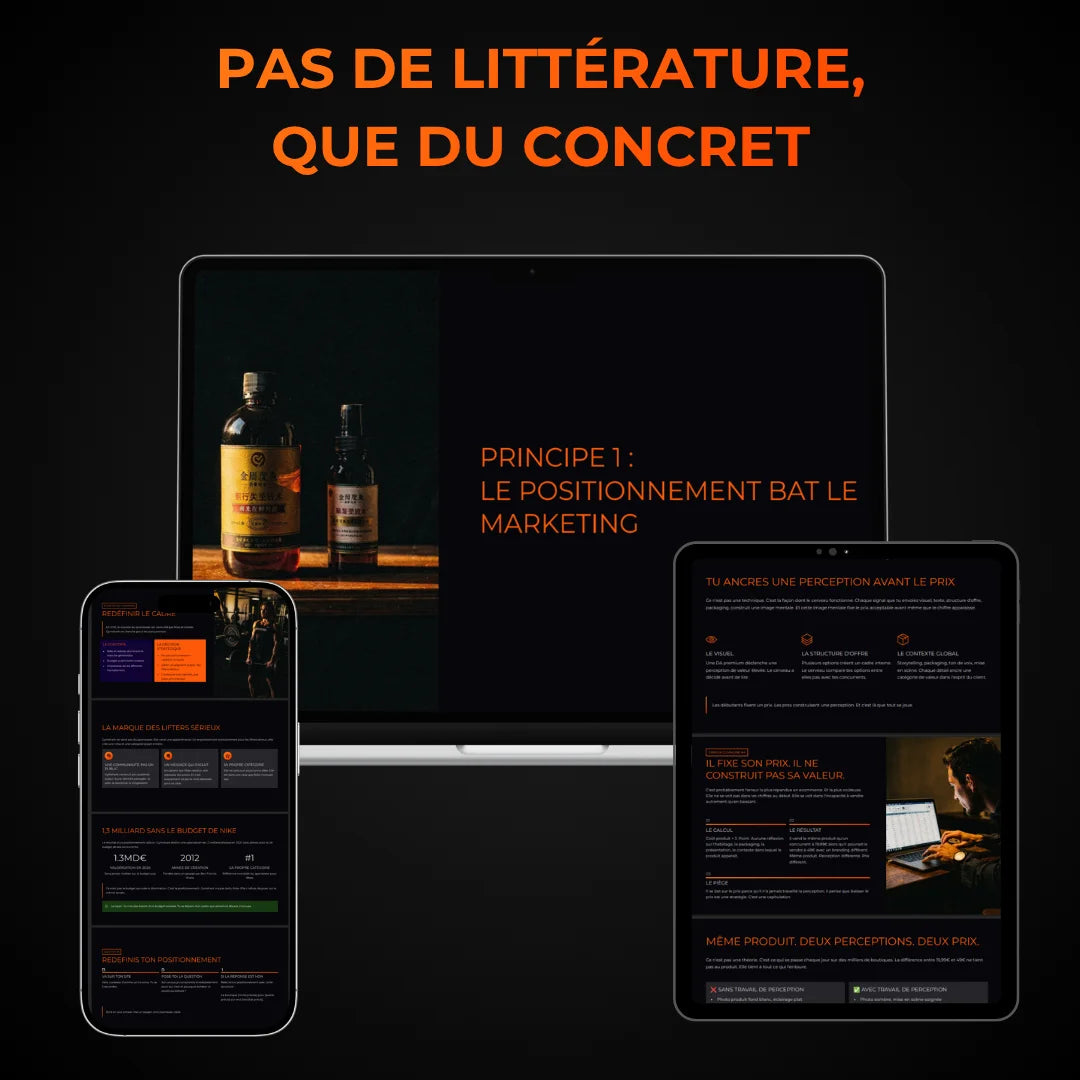 LES 12 PRINCIPES DU MARKETING RENTABLE